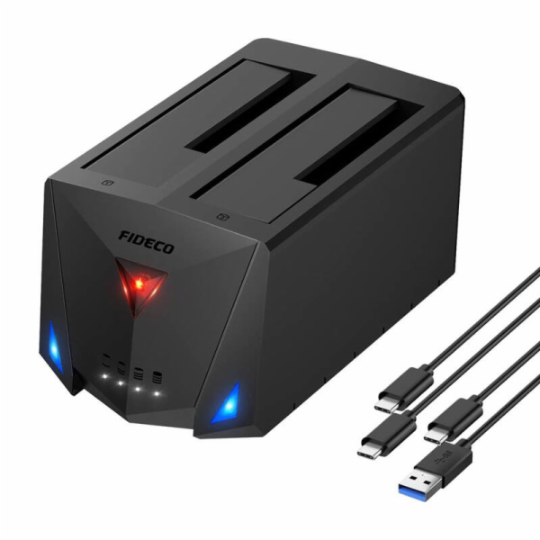 Dokovací/klonovací stanice pro HDD/SSD FIDECO YPZ220B (US...