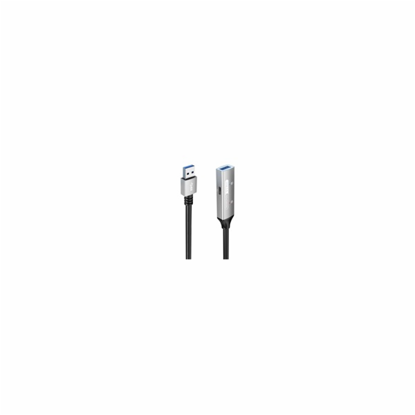 PREMIUMCORD USB 3.2. repeater a prodlužovací kabel Male-F...