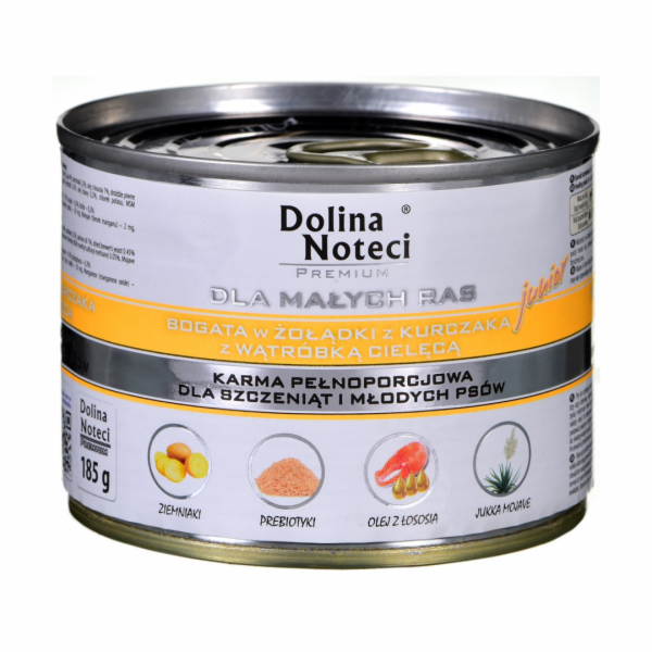 Dolina Noteci Premium Junior žaludky a játra 185g