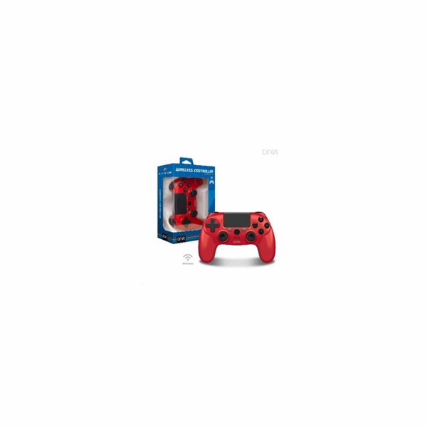Cirka NuForce Wireless Game Controller for PS4/PC/Mac (Red)