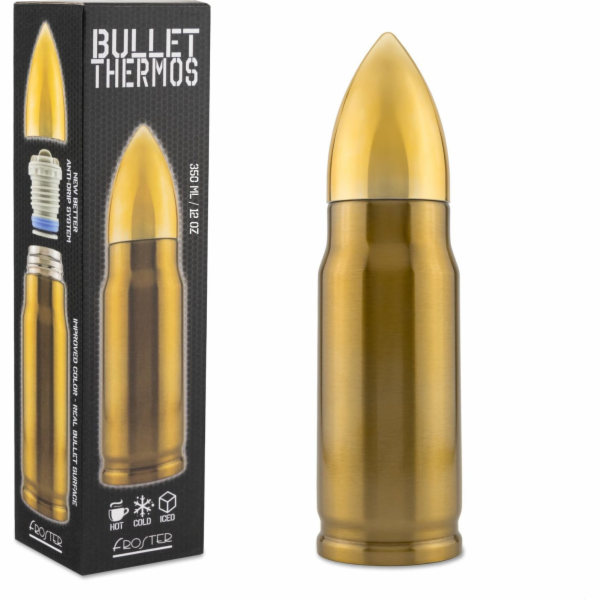 Bullet Brass termoska 350 ml