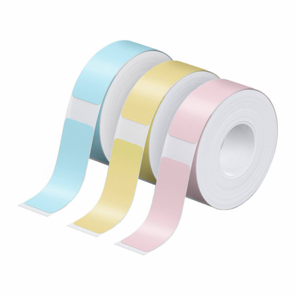 Nelko thermal label for label printer P21 (blue/yellow/pi...