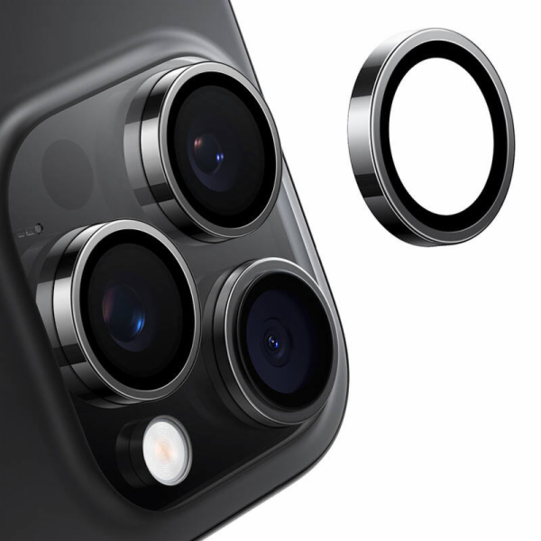 Sklíčko na fotoaparát Lensguard pro iPhone 16 Pro Max (če...