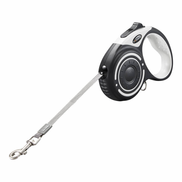 Dogness automatic leash 5m with flashlight and bag contai...
