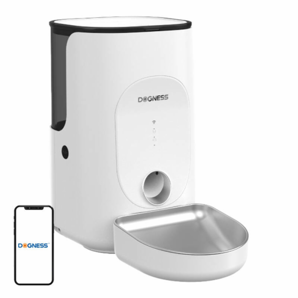 Dogness F16 WiFi 5G 4L smart food dispenser with stainles...
