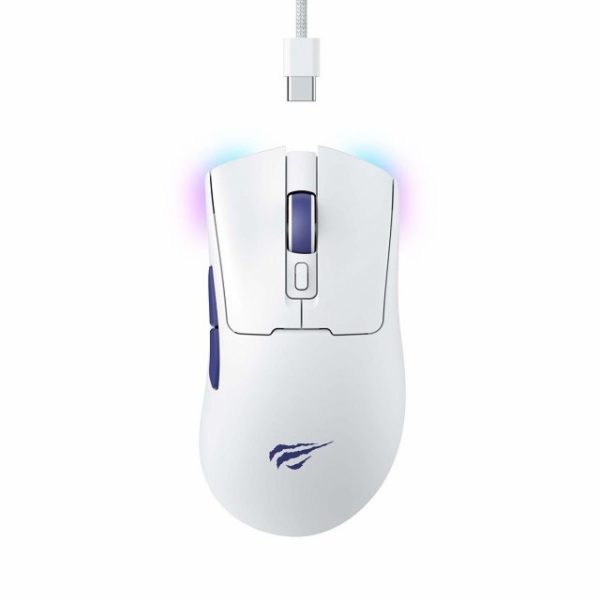 Havit MS966WB - kabellose Gaming-Maus, bílá