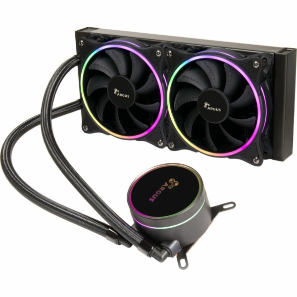 Inter-Tech Argus Iceman LC-240 RGB, vodní chlazení