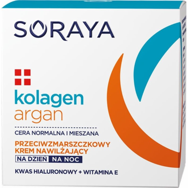 Soraya Collagen Argan hydratační krém proti vráskám na de...