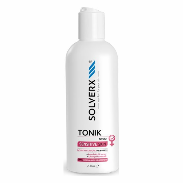 Solverx Sensitive Skin pleťové tonikum 200 ml