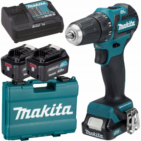 Makita Vrtací šroubovák 10,8 V 2 x 4 Ah baterie