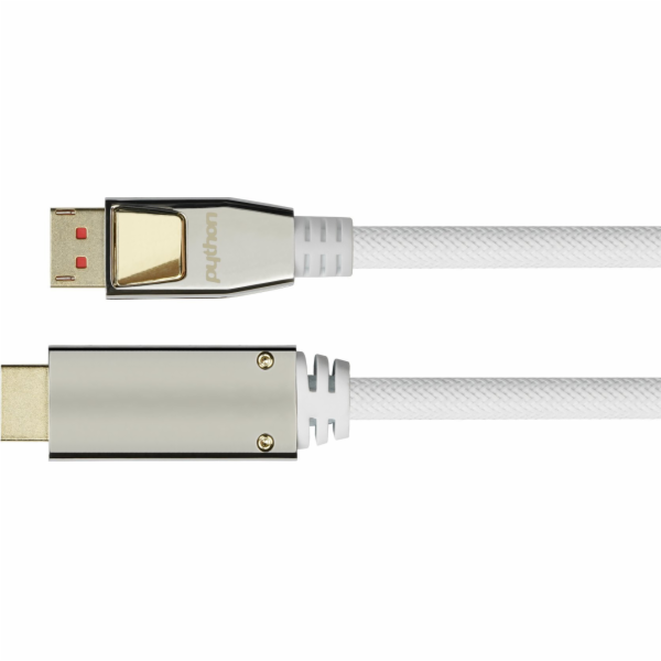 Kabel PYTHON Nylong kabel Python DisplayPort 1.4 a HDMI 2...