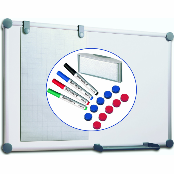 Maul  Whiteboard MAULpro 90x60cm kompletní sada