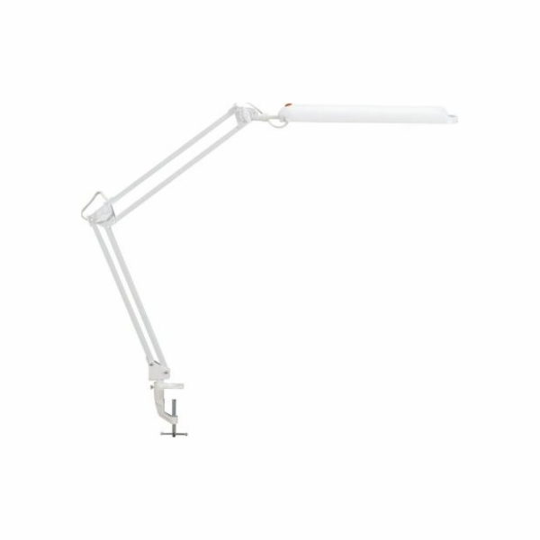 Maul  LED Tischleuchte Atlantic stolní lampa s Klemmfuß weiß