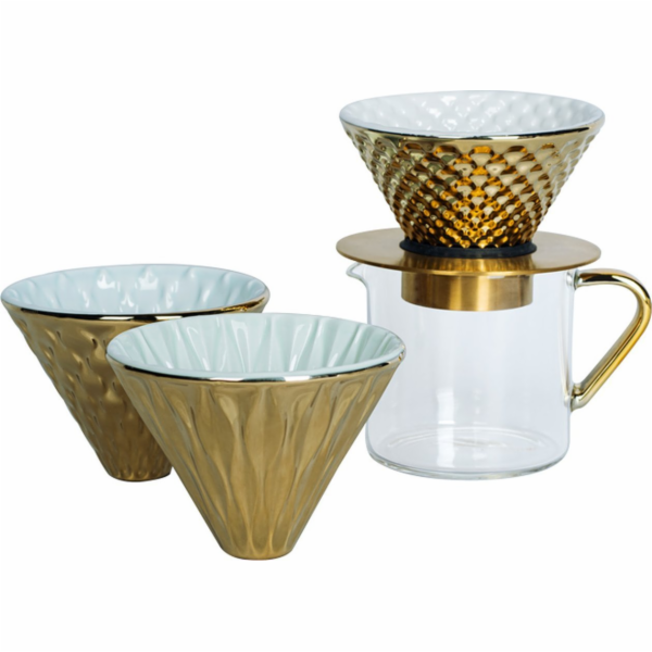 LOVERAMICS  Brewers - Dripper Set - Gold Special Edition