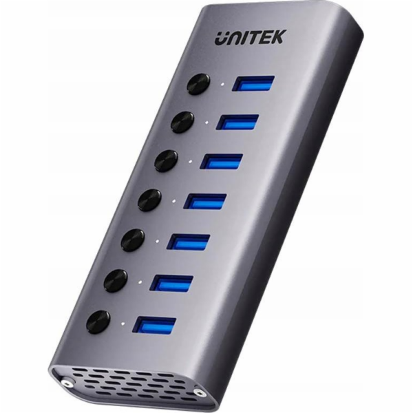 Rozbočovač USB-A 3.0 5 Gb/s s přepínačem 7 v 1 Unitek H13...