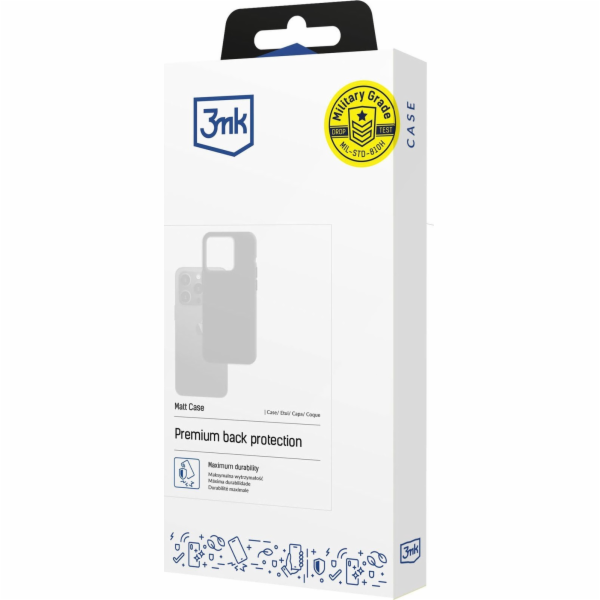 3mk ochranný kryt Matt Case pro Redmi Note 14 Pro+