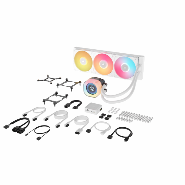 Corsair iCUE LINK TITAN 360 RX LCD Procesor Kapalinový ch...