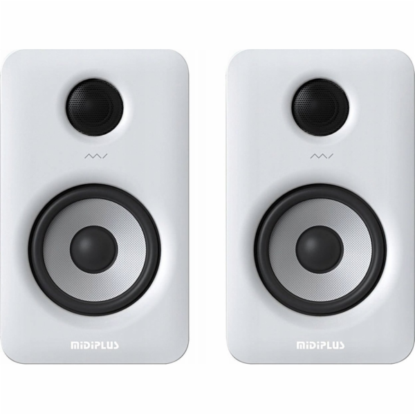 MIDIPLUS Mi5 v2 White - poslechové monitory