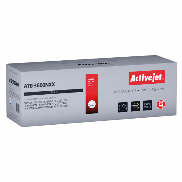 Activejet ATB-3600NXX Toner pro tiskárny Brother; náhradn...