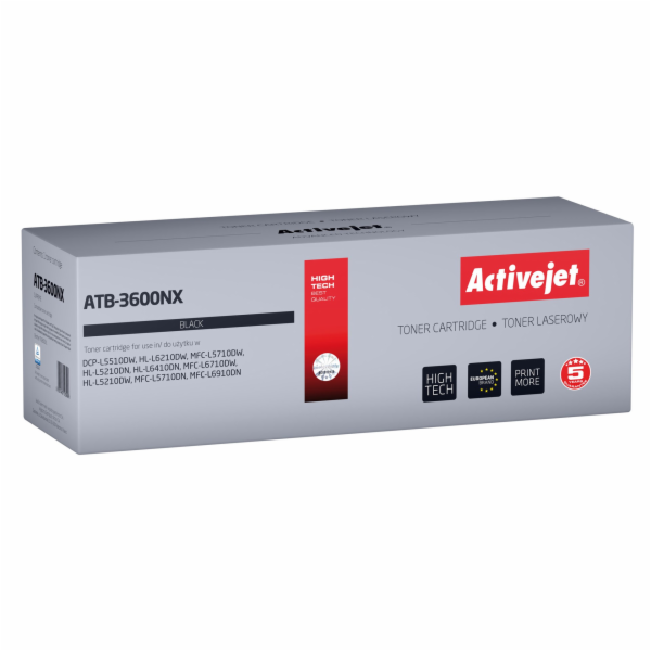 Activejet ATB-3600NX Toner pro tiskárny Brother; náhradní...