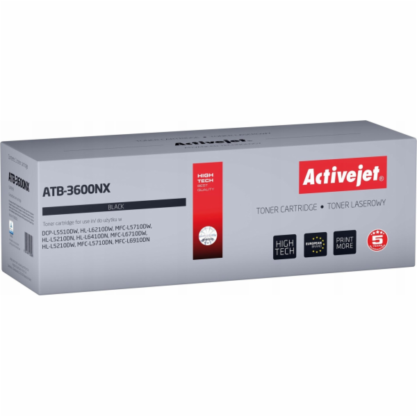 Activejet ATB-3600NX Toner pro tiskárny Brother; náhradní...