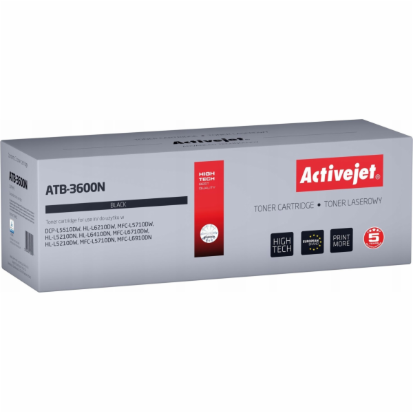 Activejet ATB-3600N Toner pro tiskárny Brother; náhradní ...
