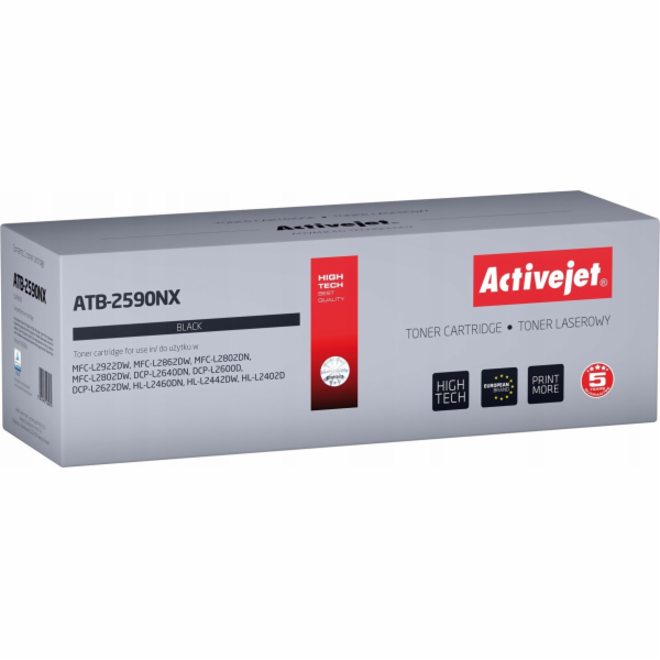 Activejet ATB-2590NX Toner pro tiskárny Brother; náhradní...