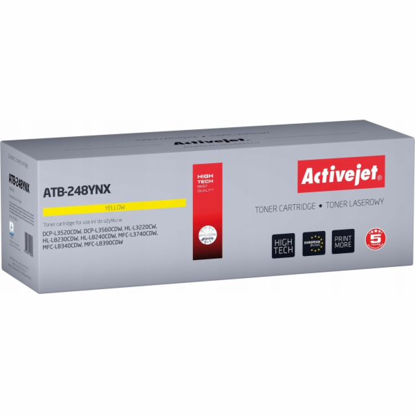 Activejet ATB-248YNX Toner pro tiskárny Brother; náhradní...