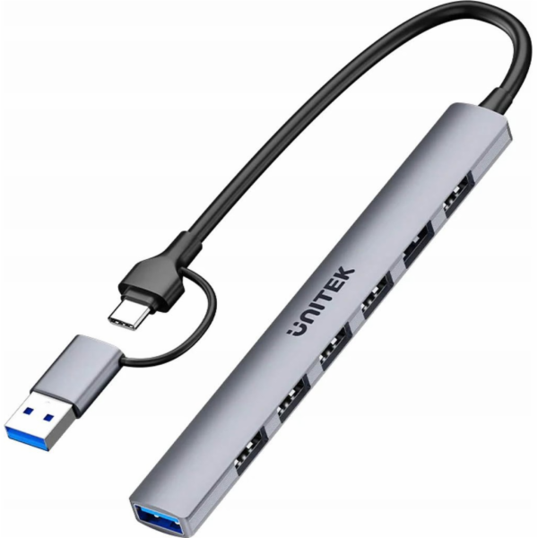 Unitek H1209AGY01 USB-A 5Gbps 7in1 USB hub
