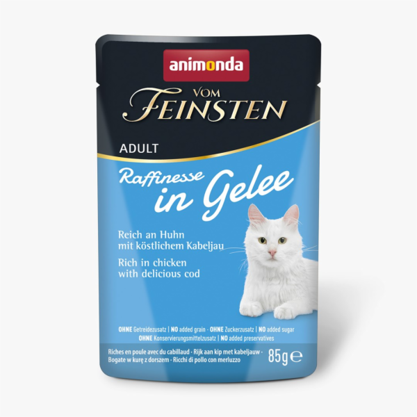 ANIMONDA Vom Feinsten Adult Raffinesse v želé bohatá na k...