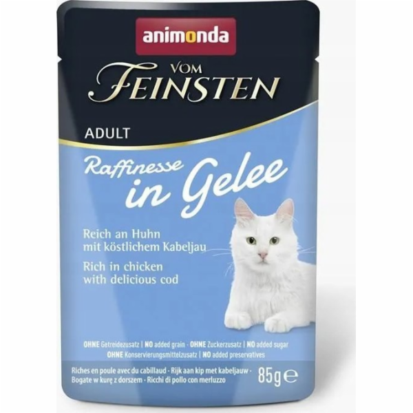 ANIMONDA Vom Feinsten Adult Raffinesse v želé bohatá na k...