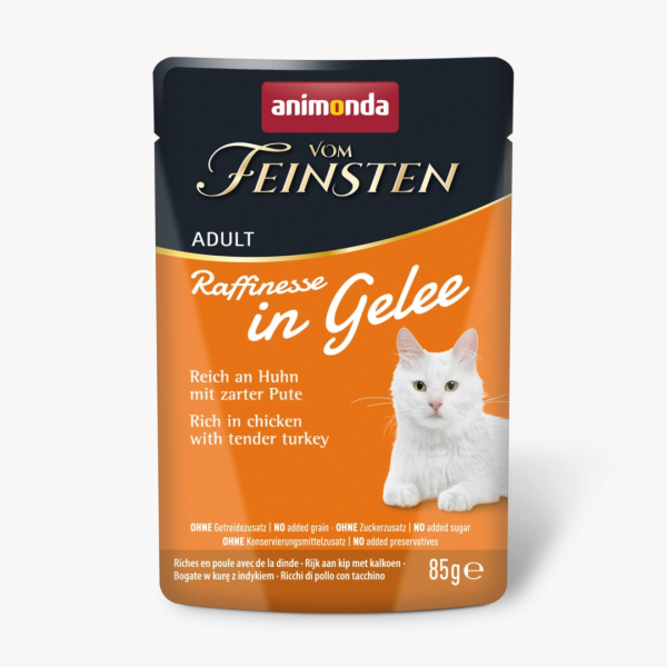 ANIMONDA Vom Feinsten Adult Raffinesse v želé bohaté na K...