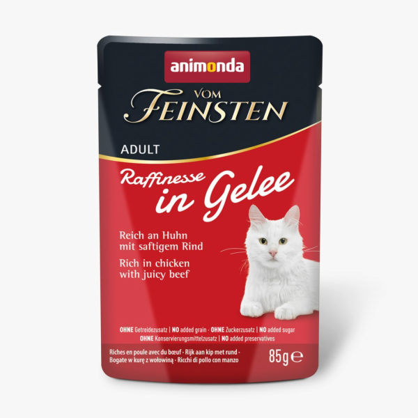 ANIMONDA Vom Feinsten Adult Raffinesse v želé bohaté na K...