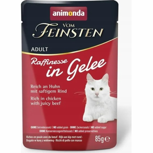 ANIMONDA Vom Feinsten Adult Raffinesse v želé bohaté na K...