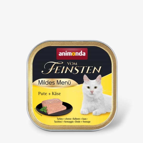 ANIMONDA Vom Feinsten Adult Mildes Menu Turkey with chees...