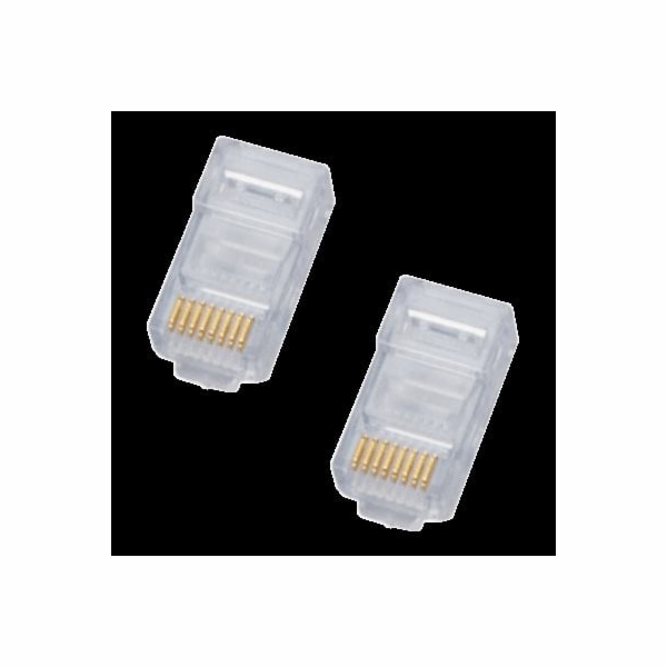 DATACOM&nbsp;konektor&nbsp;UTP&nbsp;CAT5E&nbsp;8p8c-&nbsp;RJ45&nbsp;drát