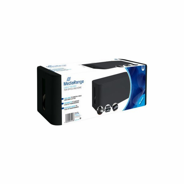Organizér MediaRange  Kabelbox groß 405x133x155mm černý