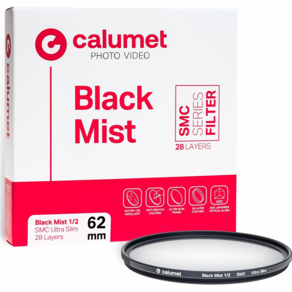 Calumet filtr Calumet černý mlhový filtr 1/2 SMC 62 mm Ul...