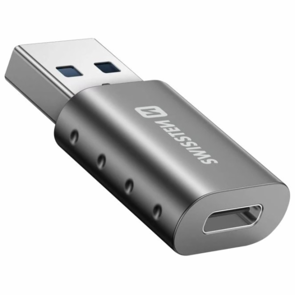 Swissten adapter usb-a(m)/usb-c(f)
