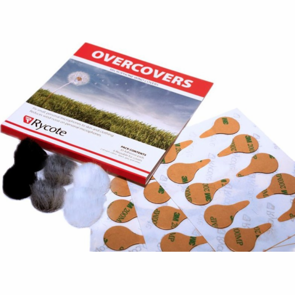 Rycote  Overcovers, Mix barev - 25 balení