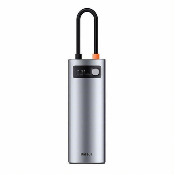 Baseus dokovací stanice 7v1 USB-C (USB-C PD 100W, USB-C, ...