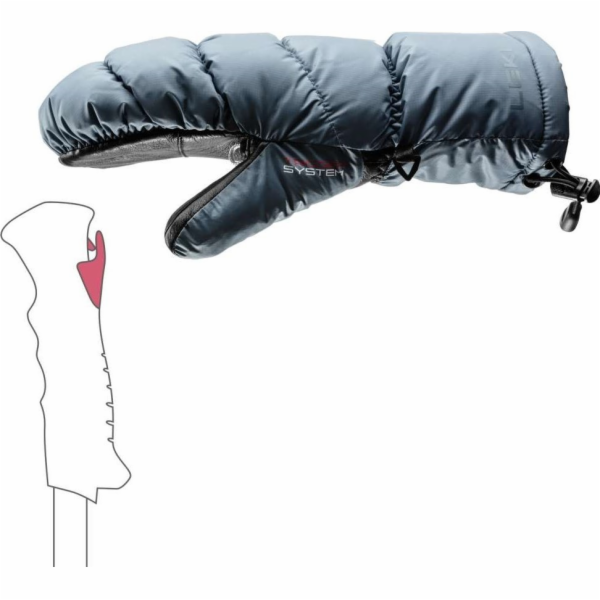 Leki LE ReK Glace 3D Dámské modré rukavice 7.5