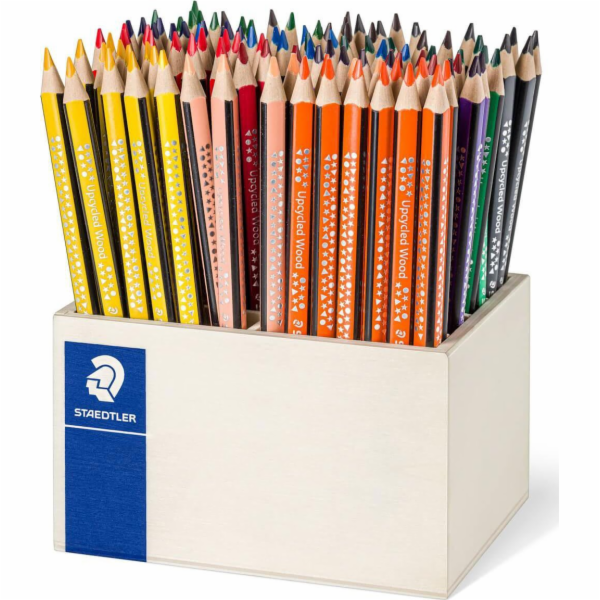 STAEDTLER Buntstifte Noris barva Jumbo Dreikant 112er-Set...