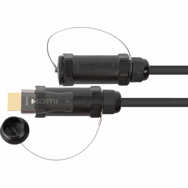 PYTHON Kabel Python AOC Hybrid HDMI« 2.0b, stahlarmiert, 10m