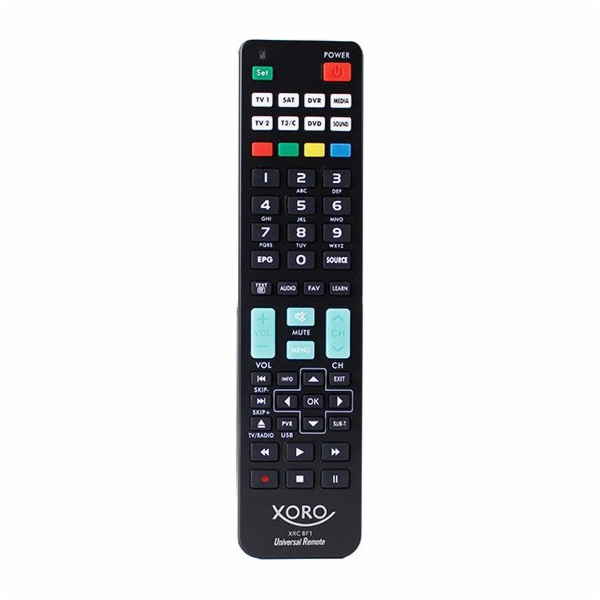 Dálkový ovladač RTV Xoro Xoro XRC 8F1 Universal fernbedie...