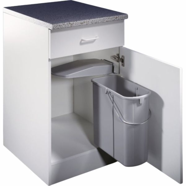 Odpadkový koš Wesco Odpadkový koš s dvířky, 19l, šedý Var...
