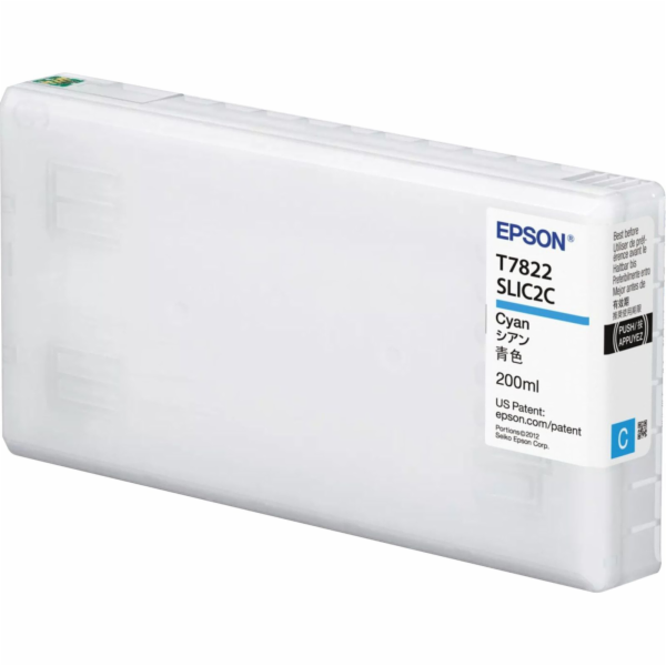 Inkoustová kazeta Epson azurová T 782 200 ml T 7822N