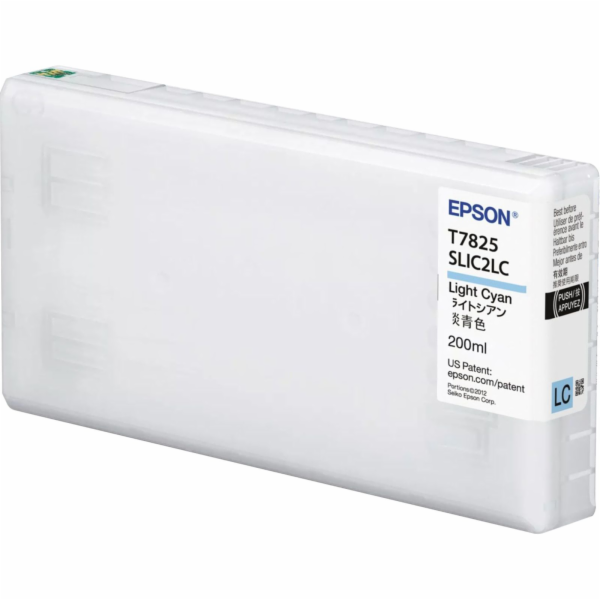 Inkoustová kazeta Epson světle azurová T 782 200 ml T 7825N