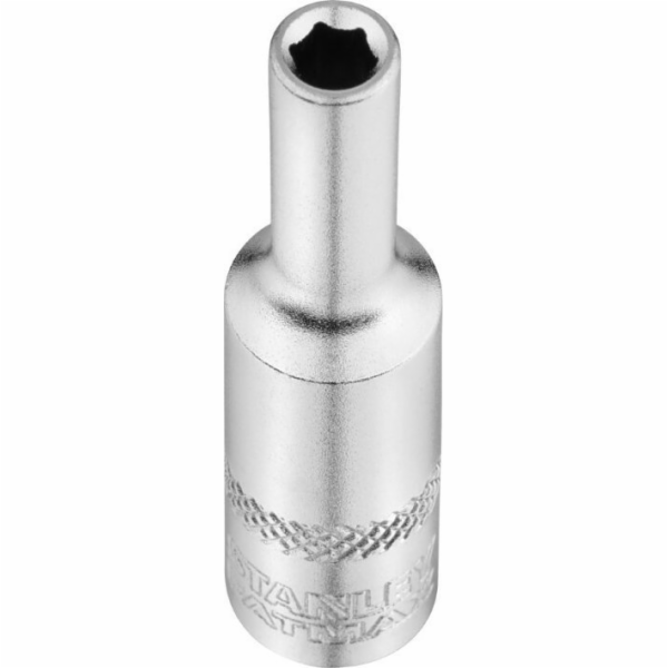 Stanley Long objímka 1/4 6 hrotů 4mm vroubkovaná matná - vč.