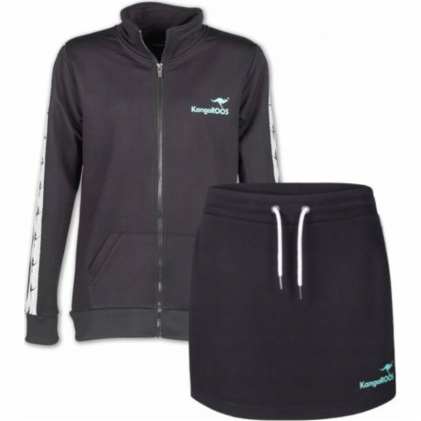 Sportovní set Kangaroos KangaROOS černá sukně a černá mik...